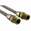 Jones Stephens 1/2 in. OD 3/8 in. ID X 36 in. Long, 1/2 in. Male Pipe Thread X 3/8 in. Male Pipe Thread, Uncoated G72033